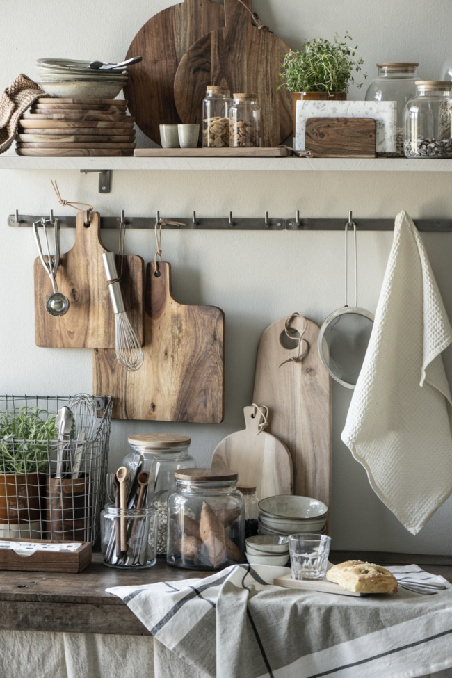 Wieszak 'Antique brass' - Srebrny