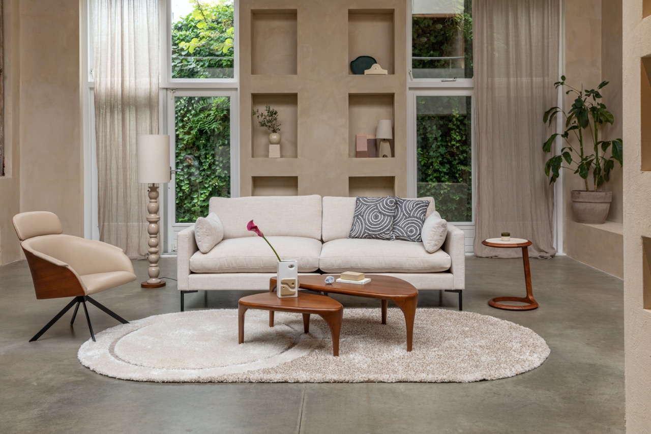 Fotel 'Frie' - Beżowy