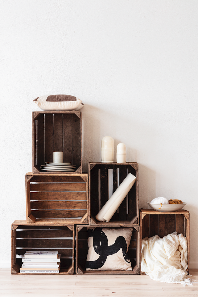 Pudełko na jabłka - Vintage