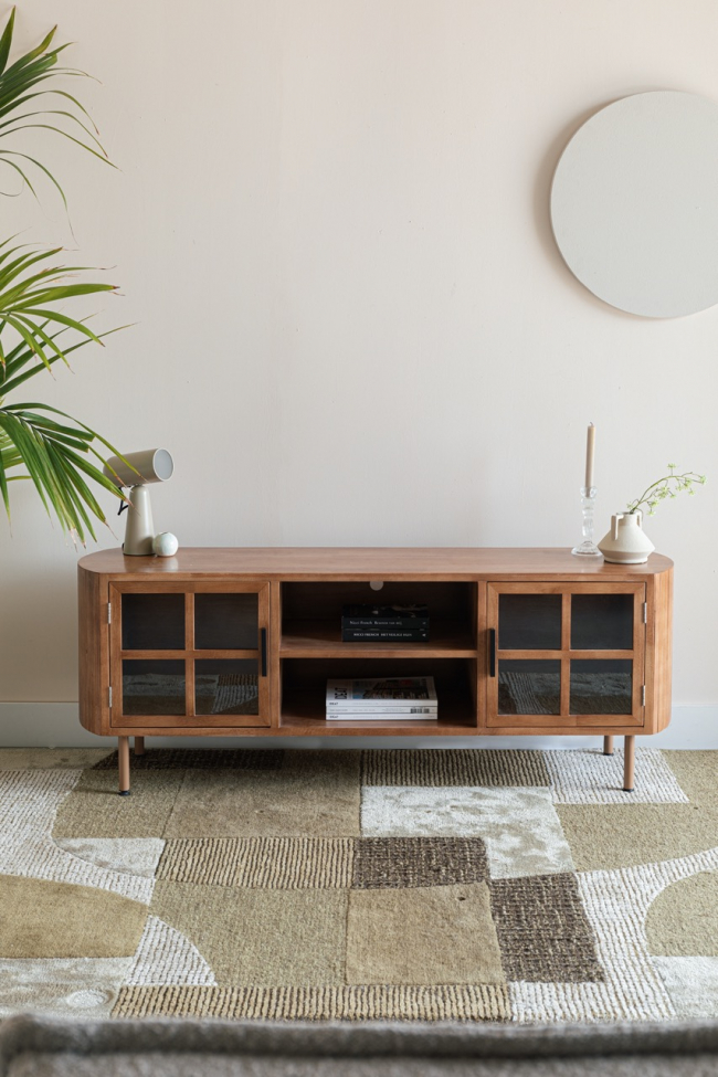 Stolik TV 'Yas' - Naturalny