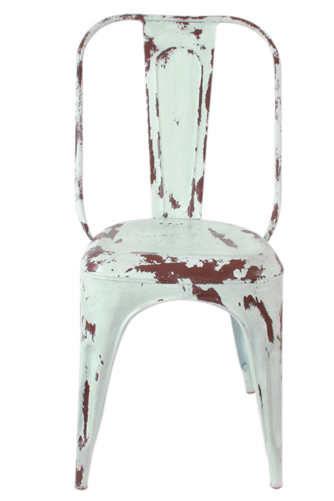Krzesło 'Montmartre' - Vintage/Turkusowy