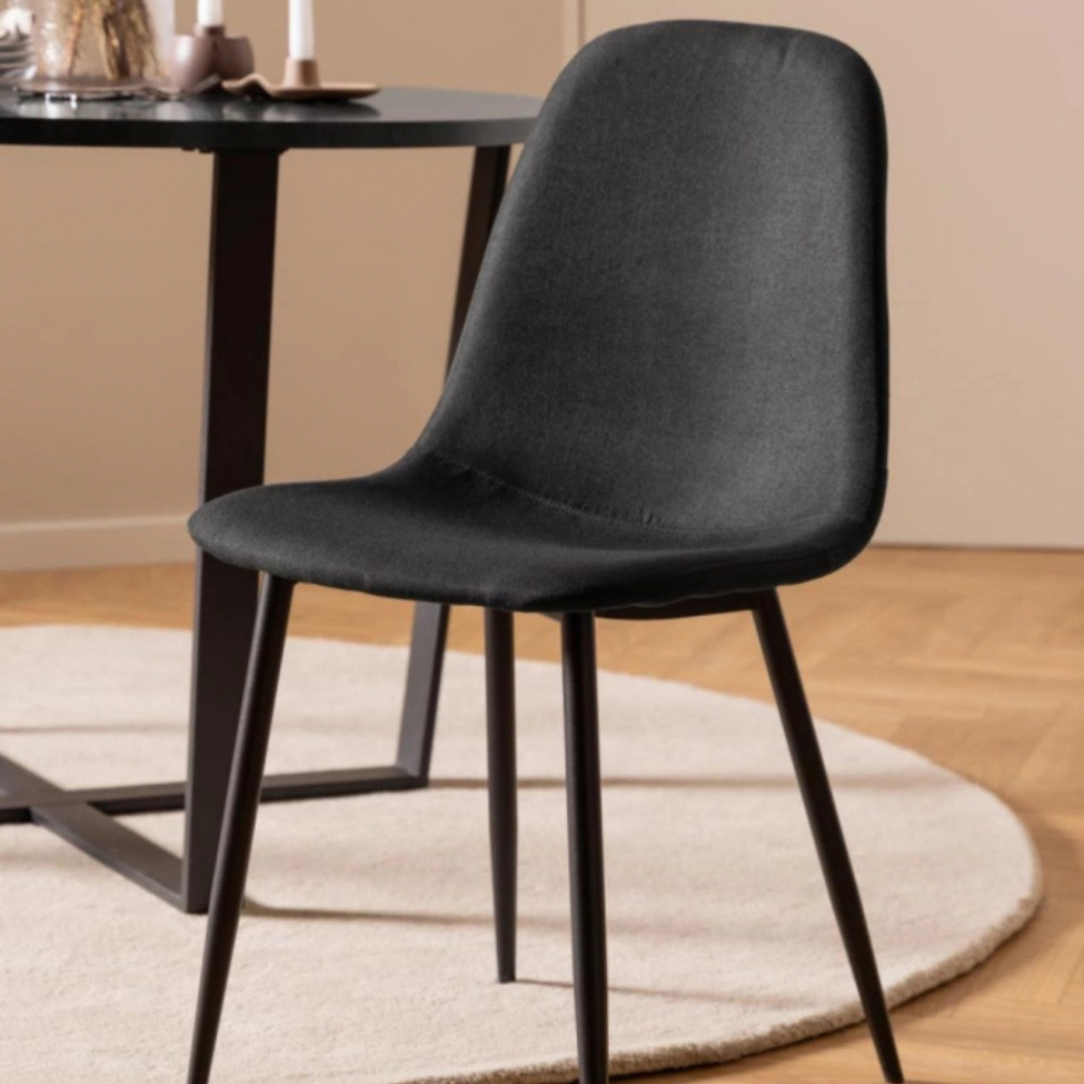 Krzesło 'Gal' - Czarne