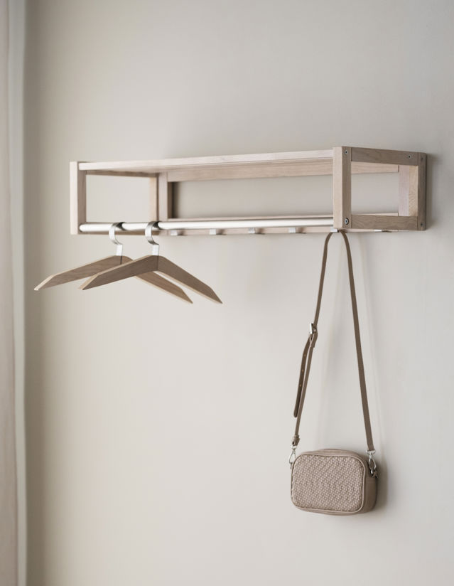 Wieszak 'Confetti' - Białe pigmentowane