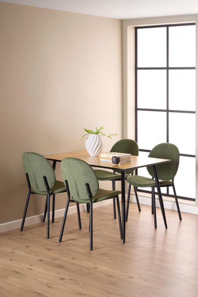 Krzesło 'Cliff' - Zielone