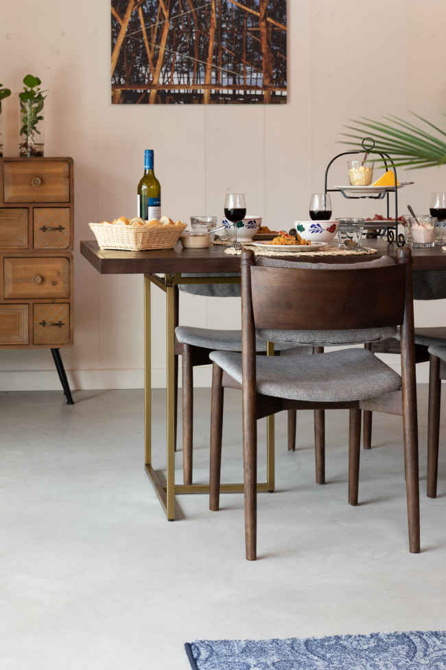 Krzesło 'Torrance' - Beż/Braun