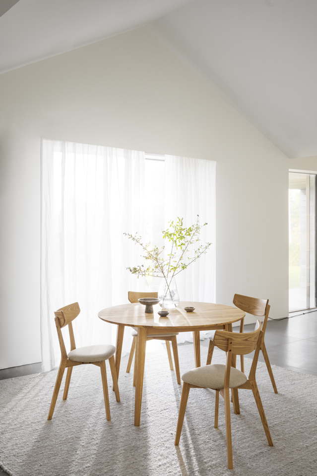 Stół 'Filippa' Okrągły 120cm - Naturalny