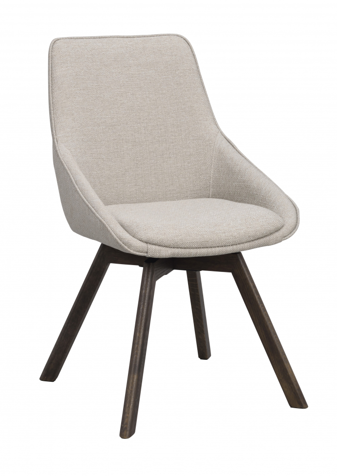 Krzesło 'Alison' - Beżowy/brązowy