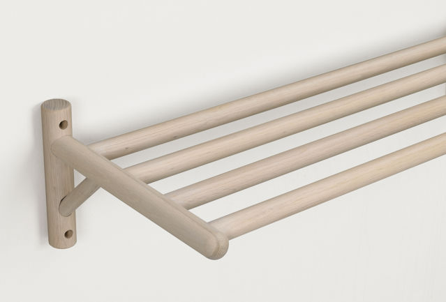 Stojak na buty 'Milford' - Białe pigmentowane