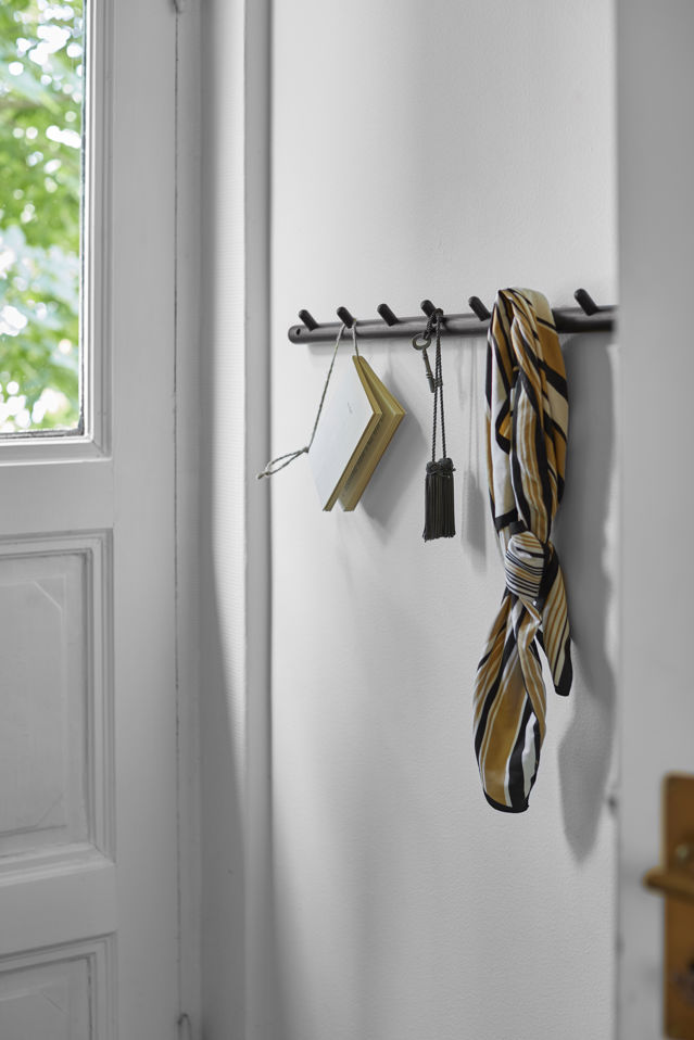 Listwa na haczyki 'Milford' 80cm - Czarne