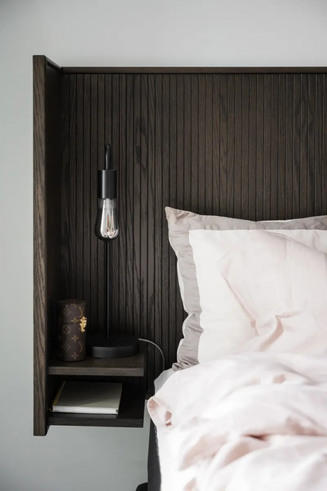 Wezgłowie 'Redmond' - Brązowe