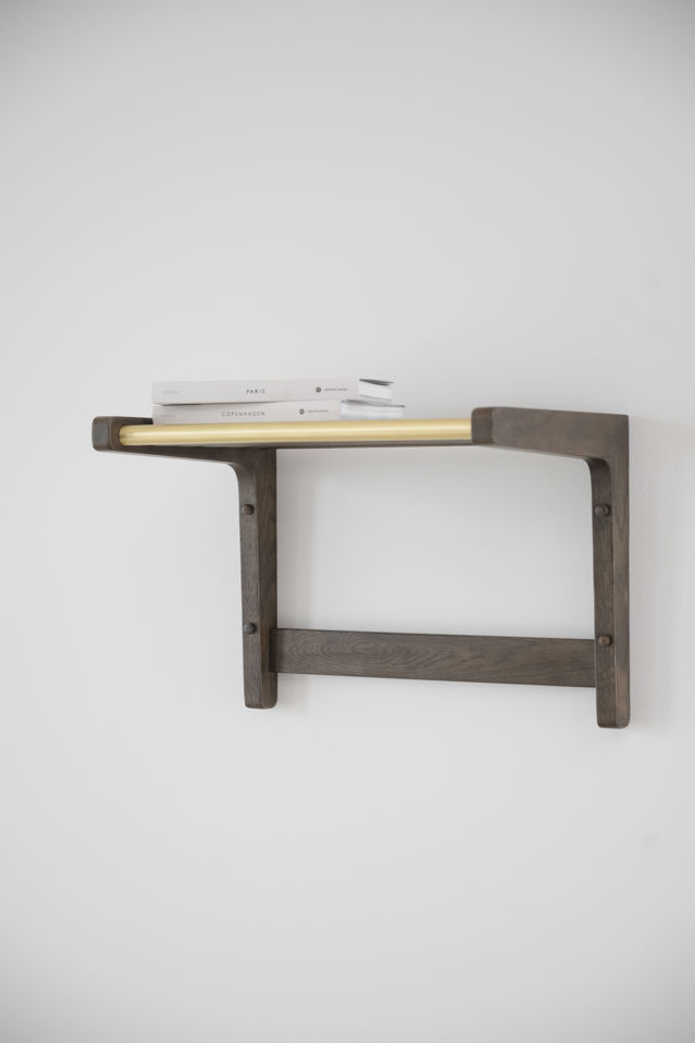 Wieszak na kapelusze 'Inverness' 45cm - Brązowy