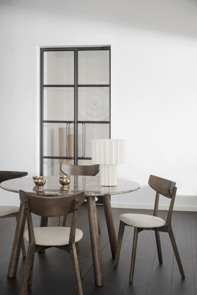 Stół jadalny 'Taransay' Okrągły 125cm - Brazowy