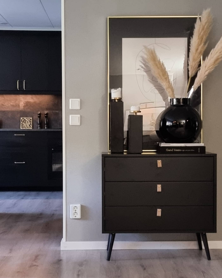 Komoda 'Nordisk' - Czarna