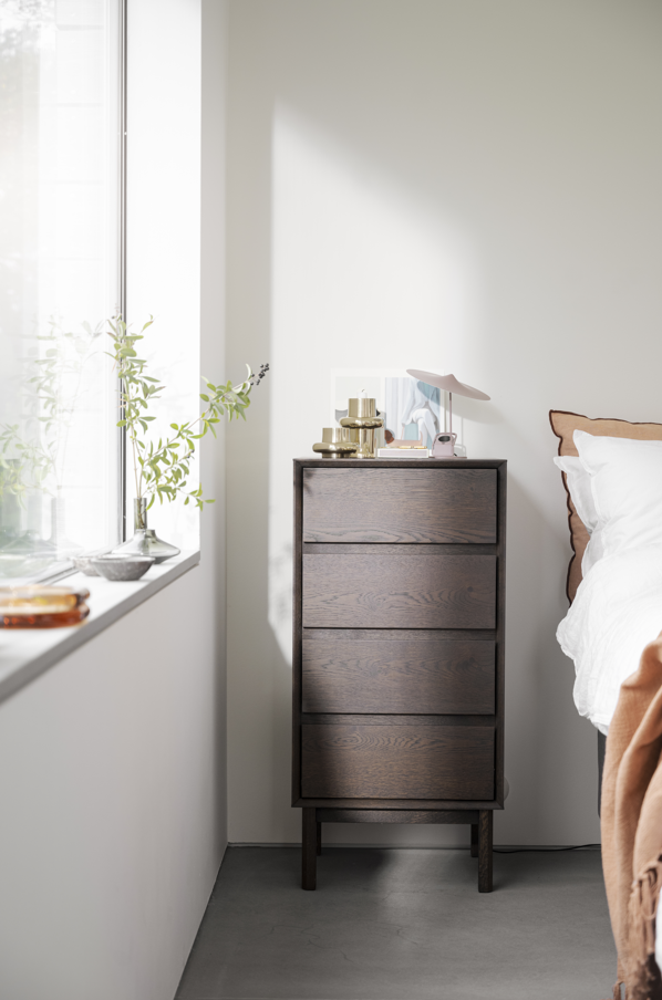 Komoda 'Mackay' 4L - Brązowy