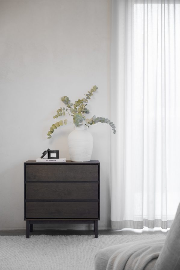 Komoda 'Mackay' 3L środkowa - Brązowy