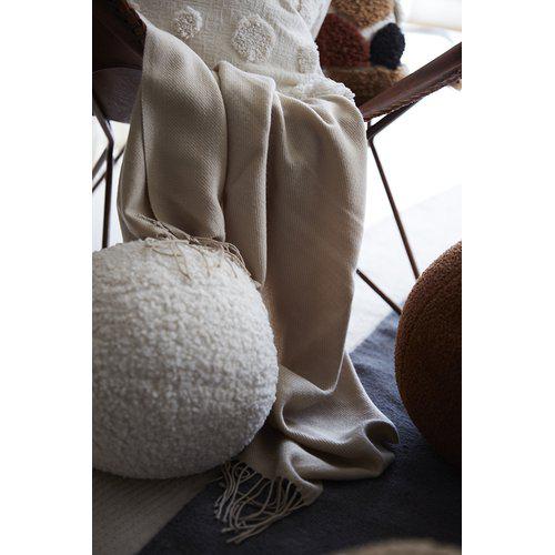 Poduszka dekoracyjna 'Elsie' 25cm - Biały