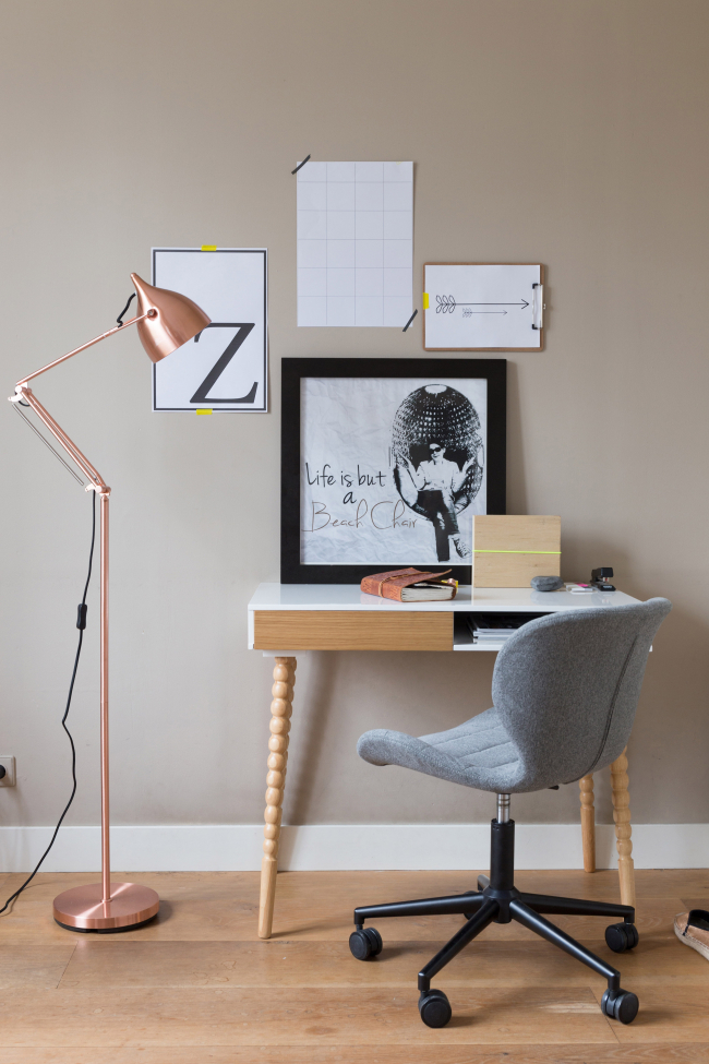 Krzesło biurowe 'Omg' - Czarny/Szary