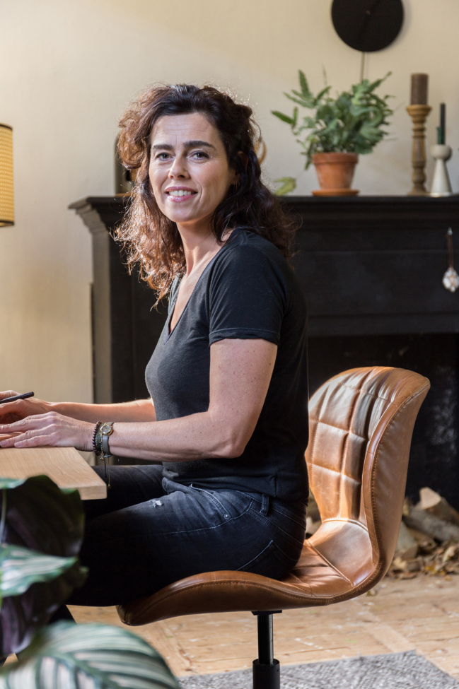 Fotel biurowy 'Omg LL' - Brązowy