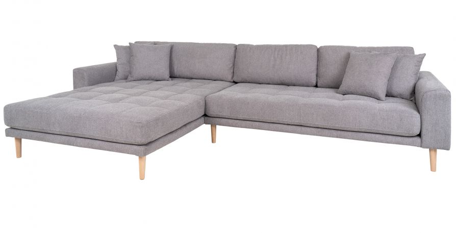 Sofa 'Lido' Lewa - Jasnoszara