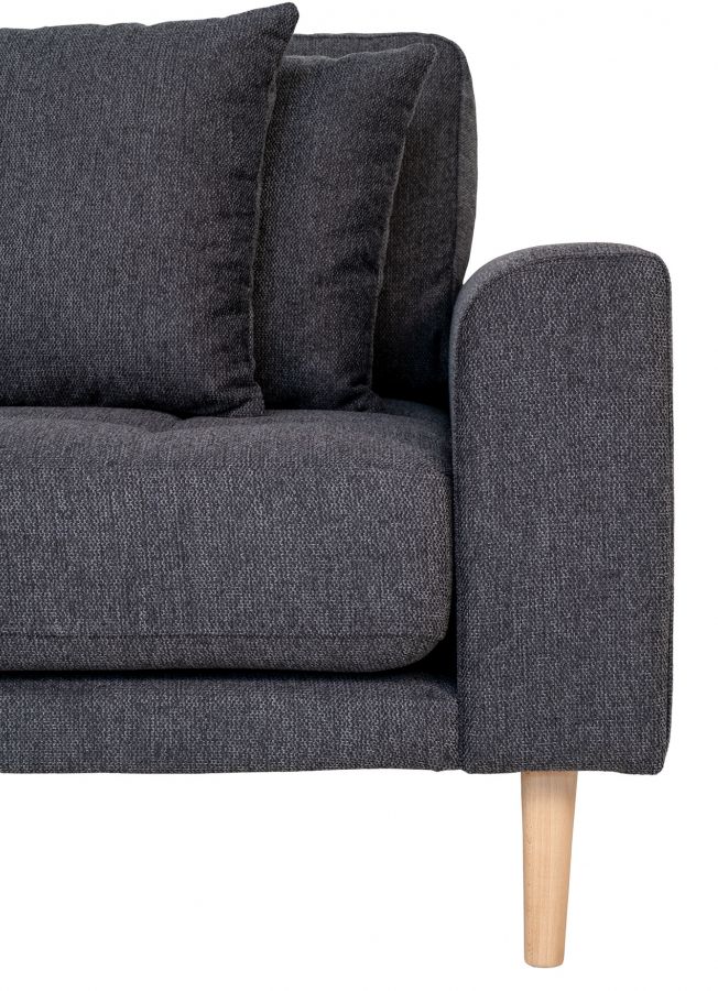 Sofa 'Lido' Lewa - Ciemnoszara