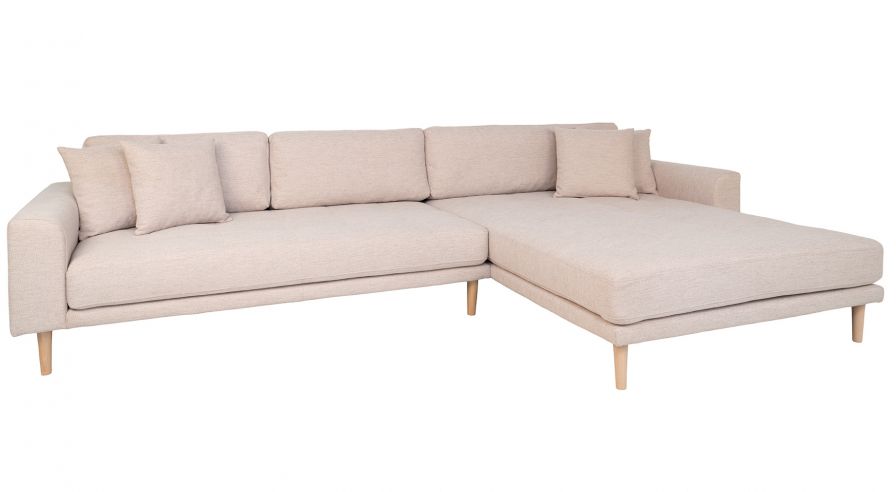 Sofa 'Lido' Prawa - Piaskowa