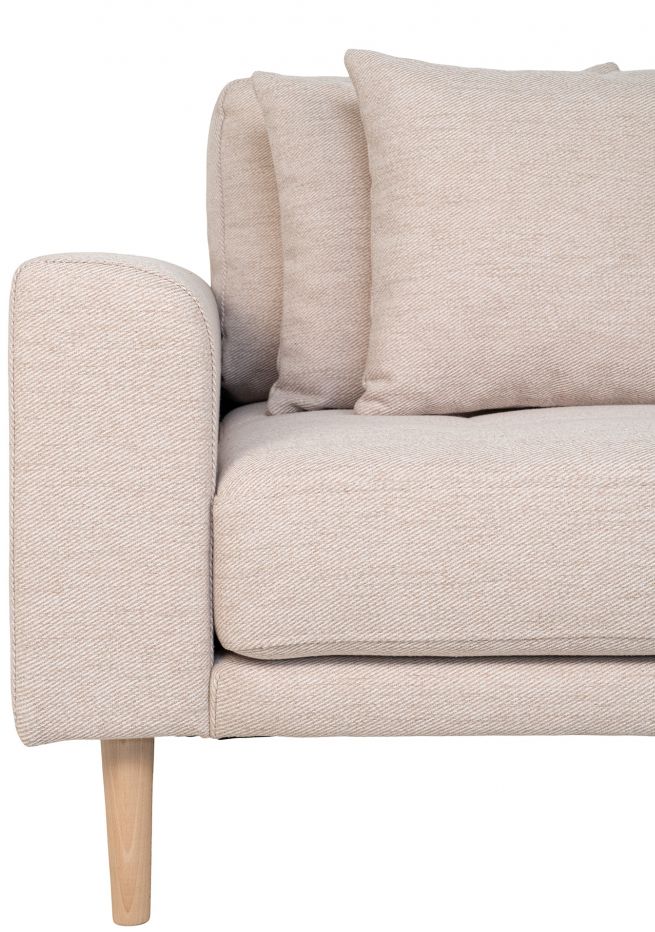 Sofa 'Lido' Prawa - Piaskowa