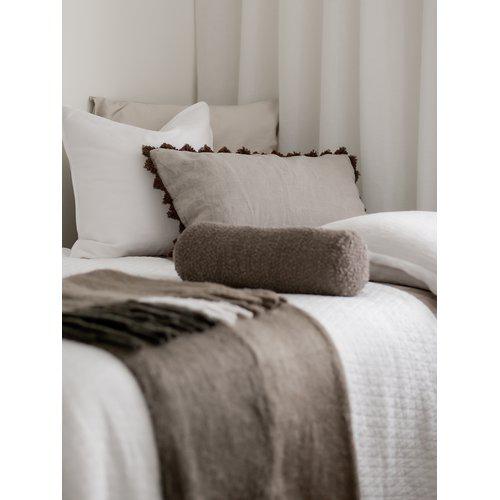 Poduszka 'Trond' 15x15x45 - Brązowa