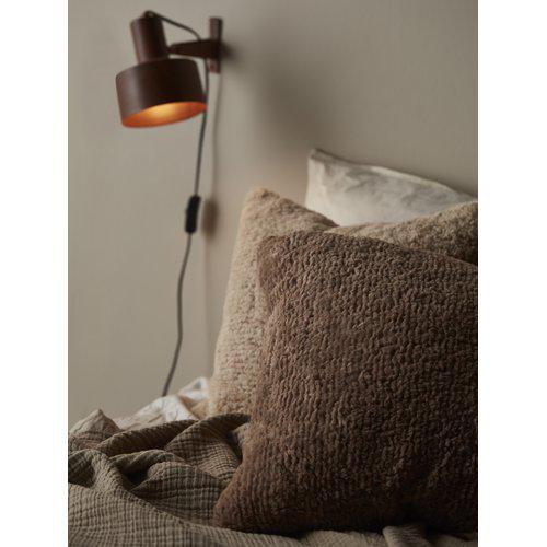 Poszewka na poduszkę 'Dolly' 45x45 - Brązowy