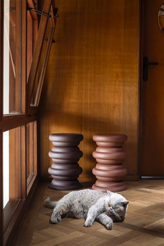 Pufa 'Artemis' - Brązowy