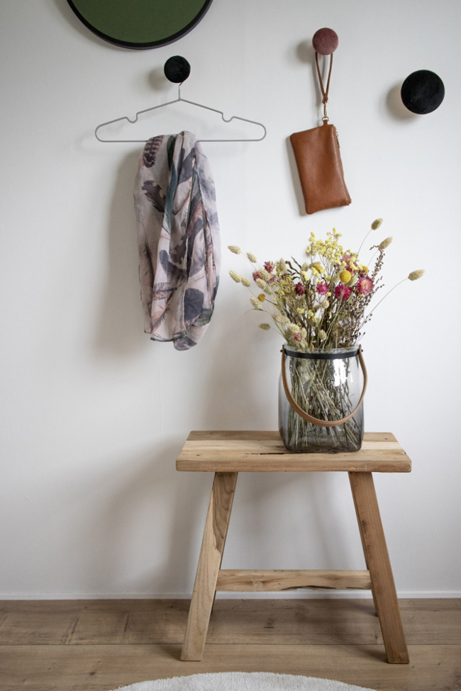 Ławka 'Barcelona' 50x25cm - Teak