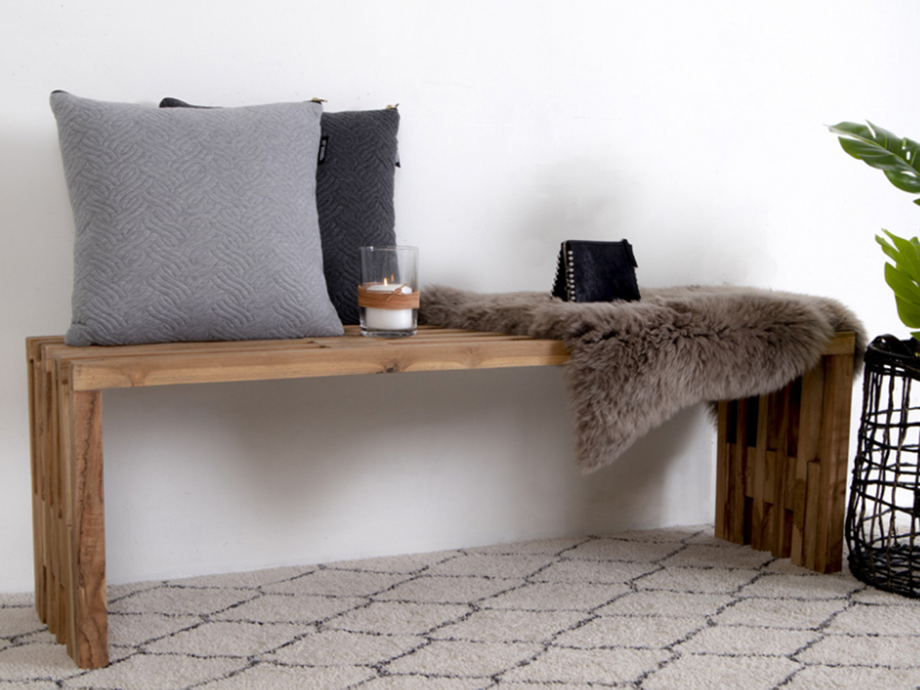 Ławka 'Coloma' - Naturalny