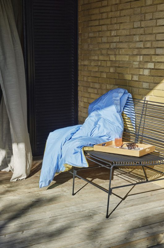 Ławka String 'Park' - Czarna