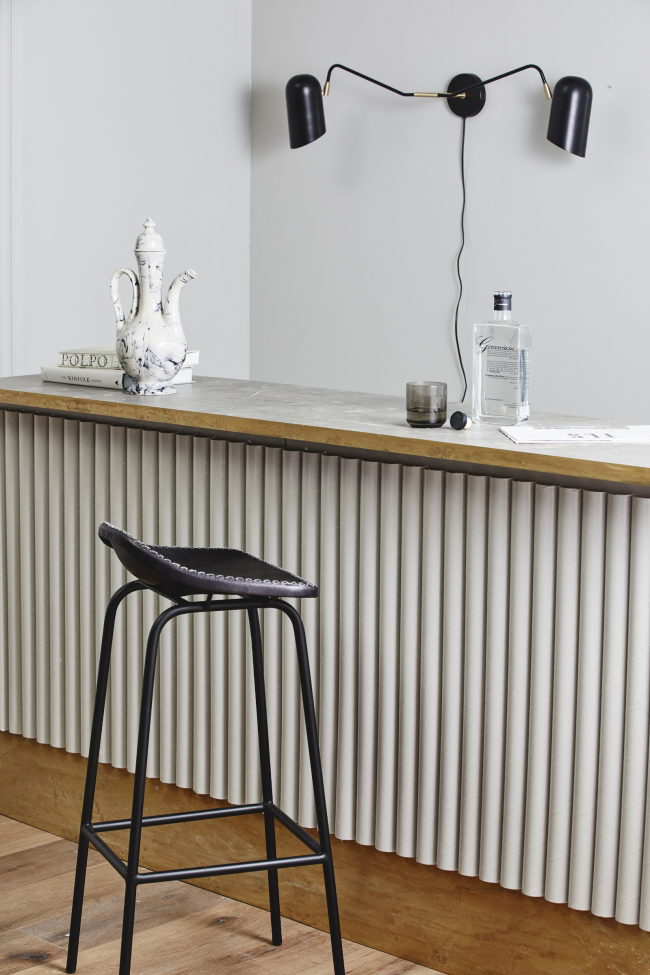 Lampa ścienna 'ERIS' - Czarna