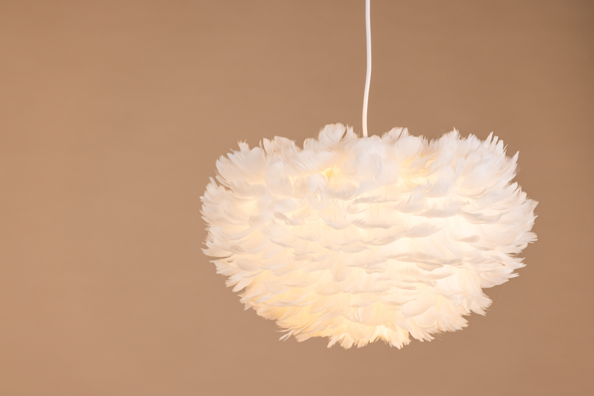 Lampa sufitowa 45x45 'Lovisa' - Biała