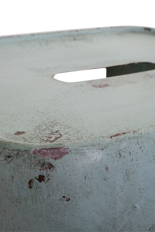 Pufa 'Marseille' 70cm - Turkusowy