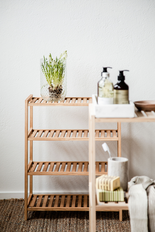 Półka na buty 'Lone' 4 - Naturalny