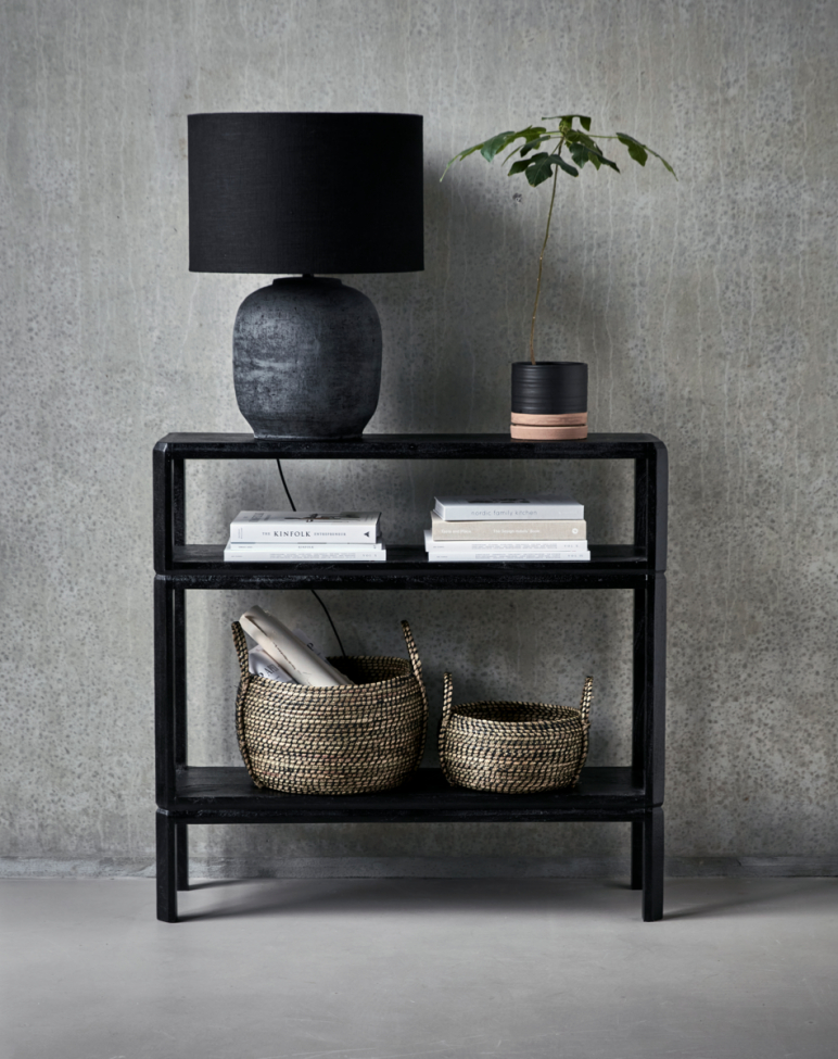 Konsola 'Mono' 100x95cm - Czarny