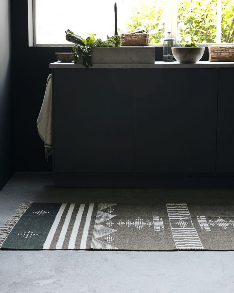 Dywan 'Coto' 200x90cm - Brązowy