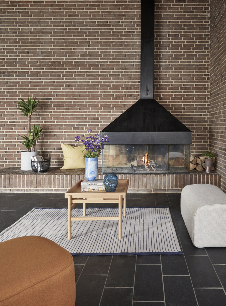 Pufa 'Cube' - Pomarańczowa