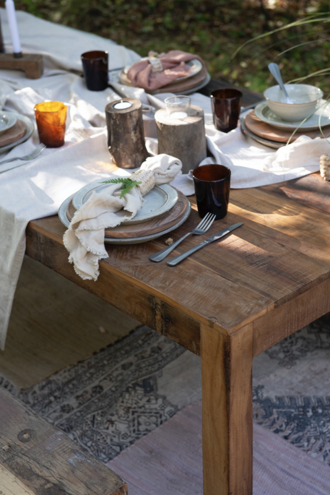 Stół jadalny 'Unique' - Naturalny