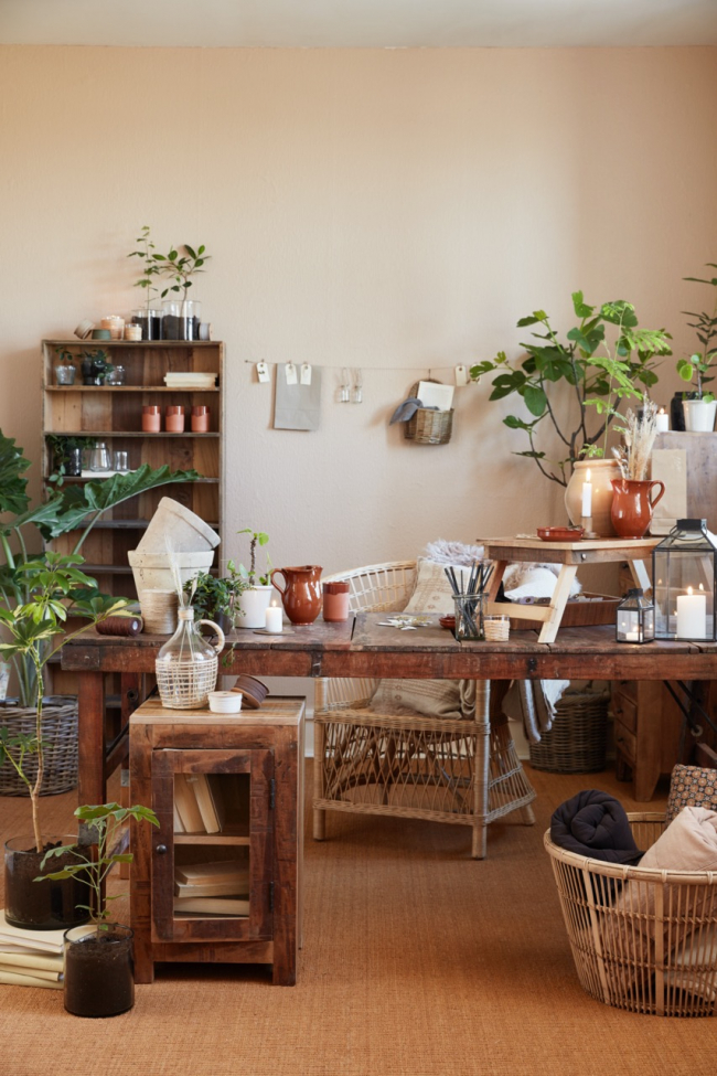 Stół targowy 'Unique' - Naturalny