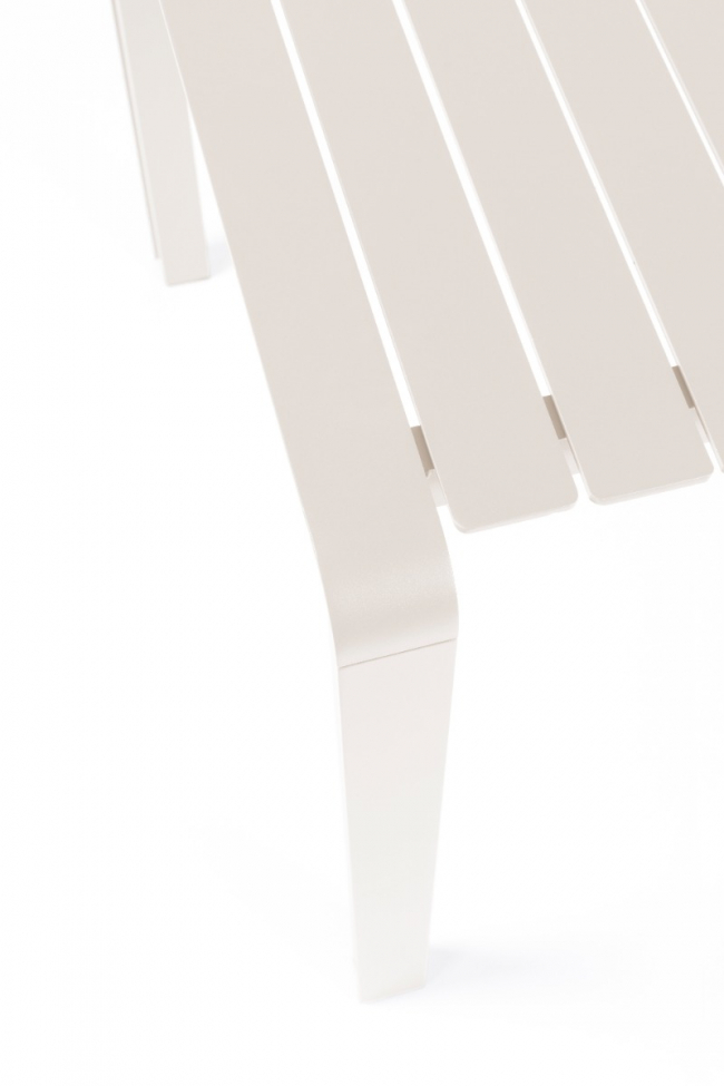 Stół ogrodowy 'Vondel' 168,5x87cm - Biały