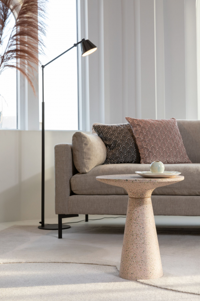 Stolik boczny 'Victoria' - Różowy