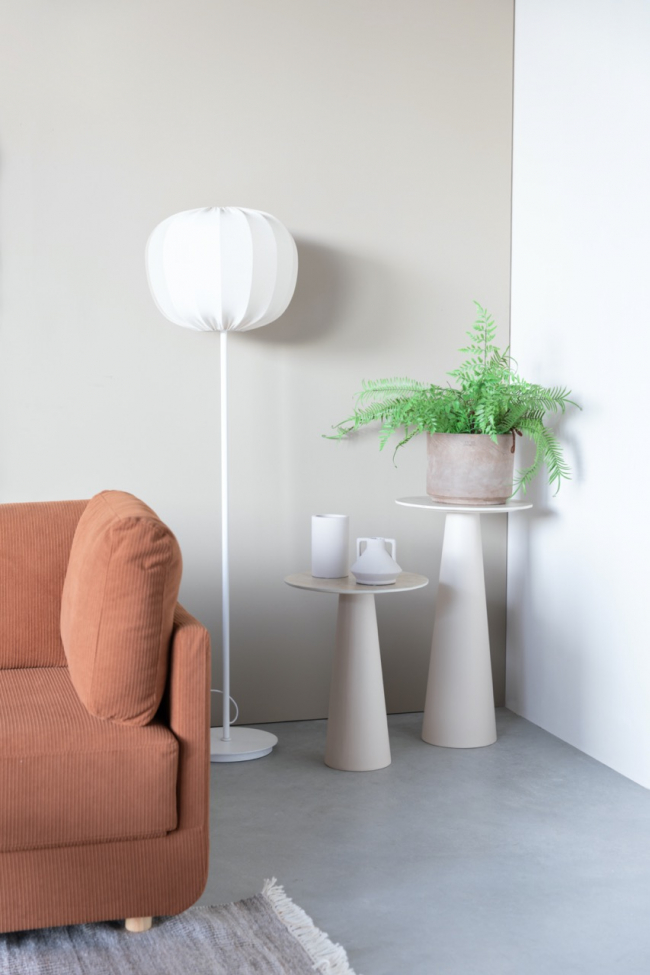 Stolik boczny 'Joya' M - Beżowy