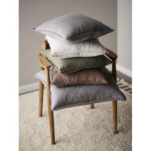 Poszewka na poduszkę 'Julie' 45x45 - Brązowa