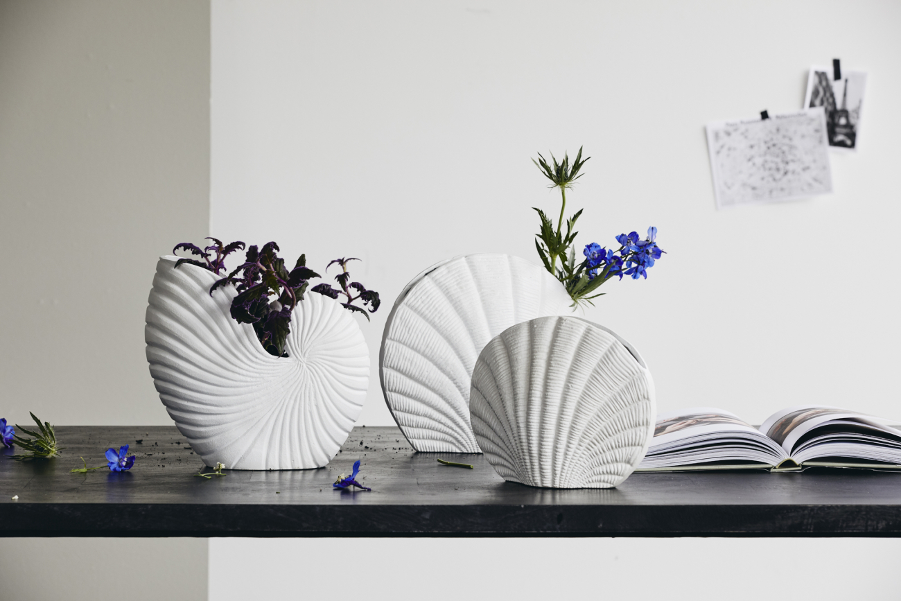 Doniczka 'Rakitu' - Biały