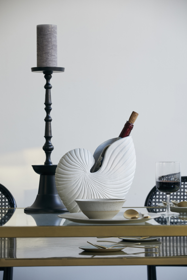 Doniczka 'Rakitu' - Biały