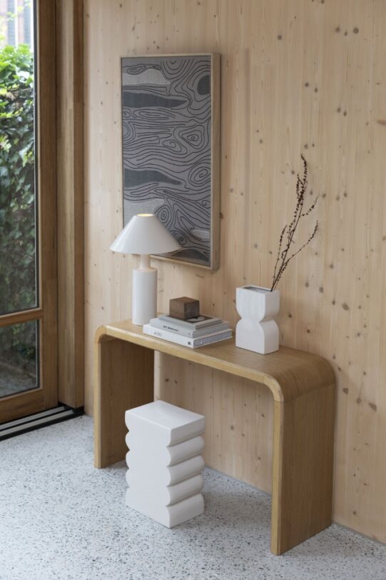 Stolik konsolowy 'Cannes' - Naturalny