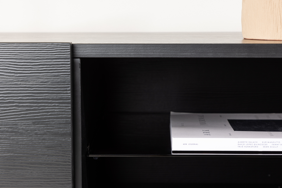 Ławka 'Pomezia' - Czarna