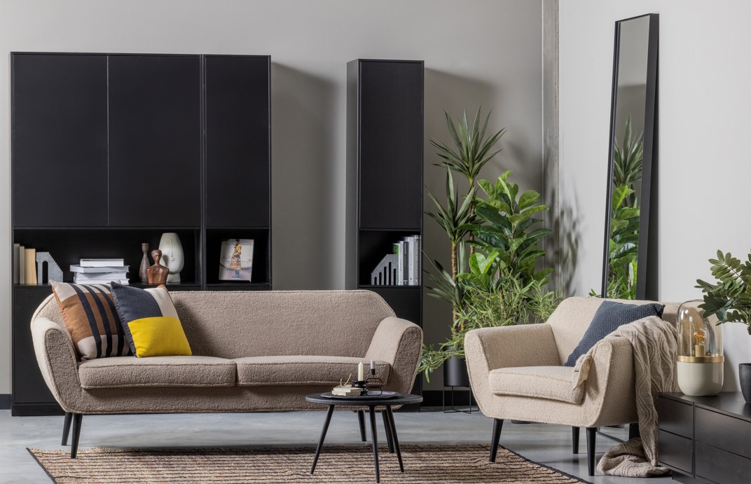 Fotel 'Rocco' - Beżowy/Teddy